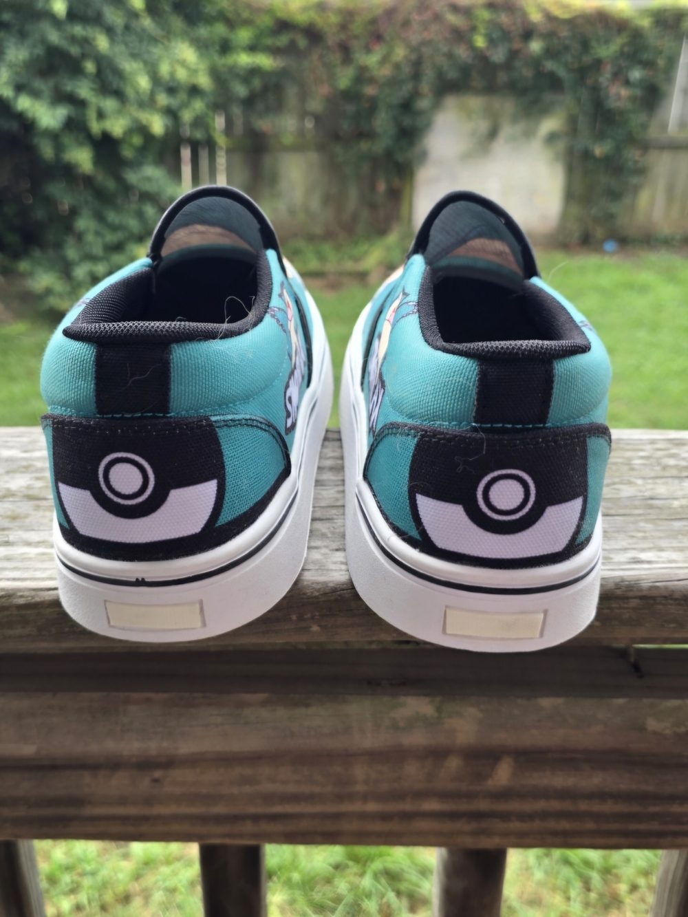gear anime snorlax slip on sneakers